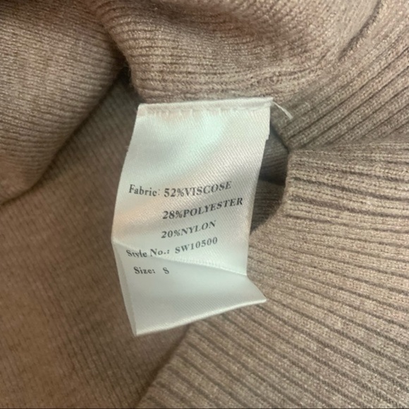 New Elan Nordstrom’s Mauve Ribbed Knit Pullover Hooded Soft Sweatshirt - Picture 11 of 12